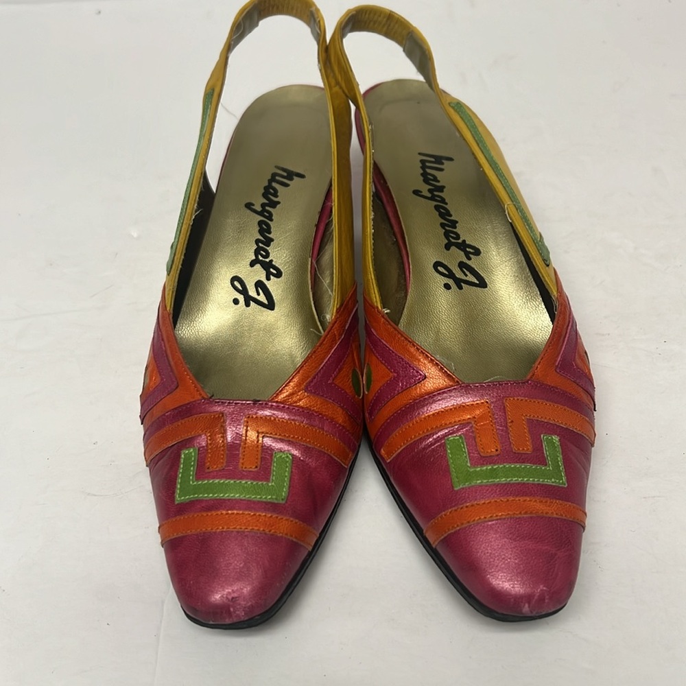 Vintage Margaret J. Mod Style Shoes size 6.5 - Picture 3 of 9